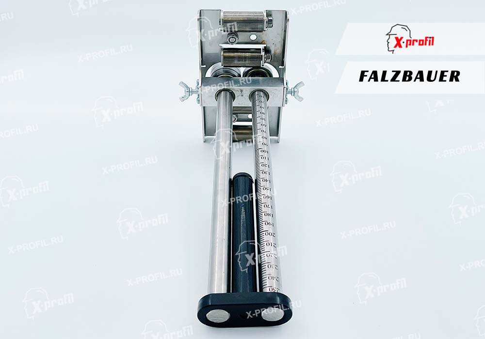 Ручной роликовый листогиб Falzbauer 4B25 (4 опорных ролика) фото товара